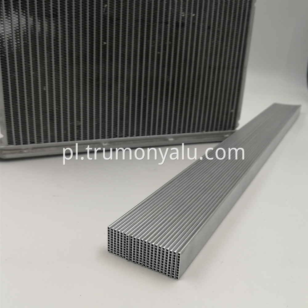 Aluminum extruded tubes